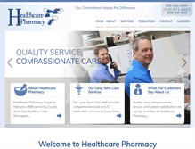 Tablet Screenshot of healthcare-pharm.com